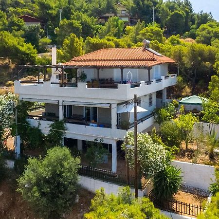 Saronic Seafront Villa Salamis Buitenkant foto