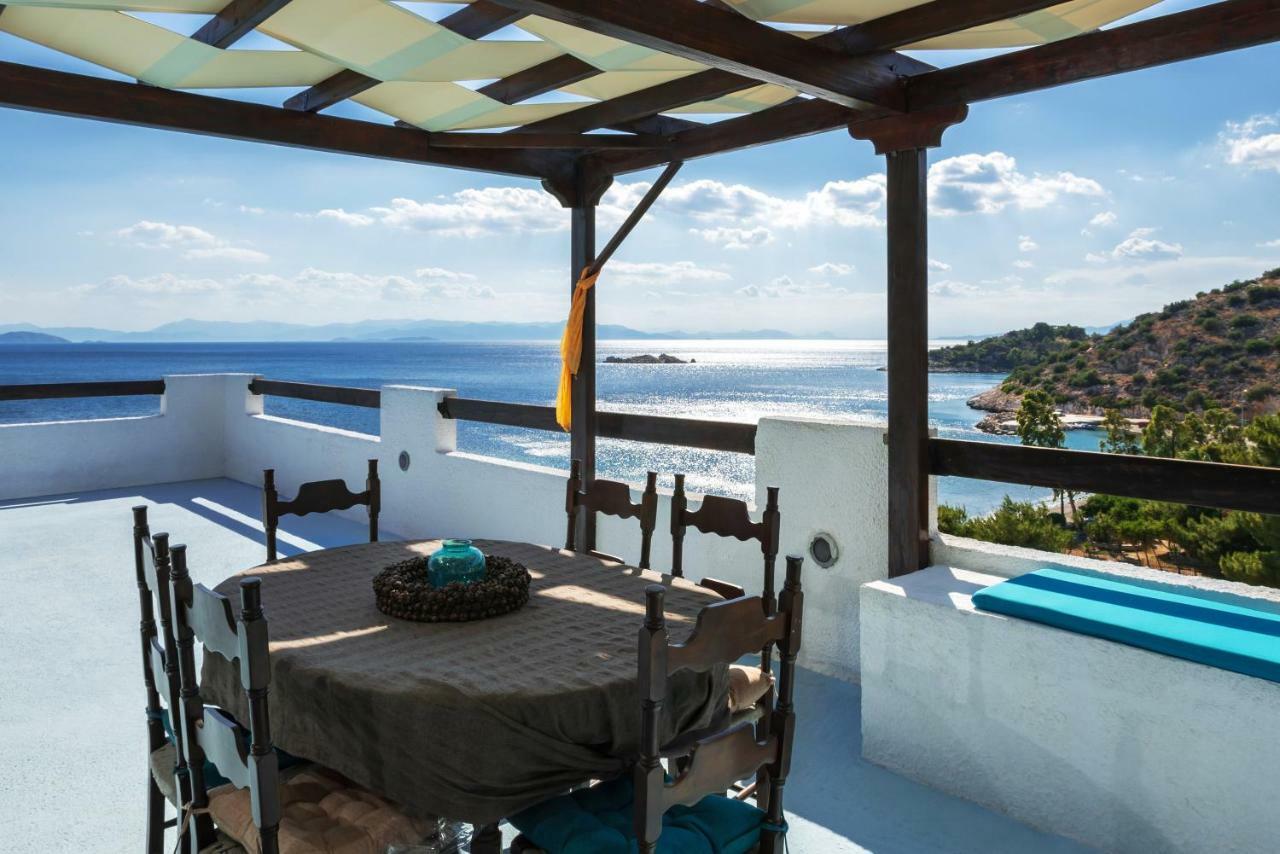 Saronic Seafront Villa Salamis Buitenkant foto